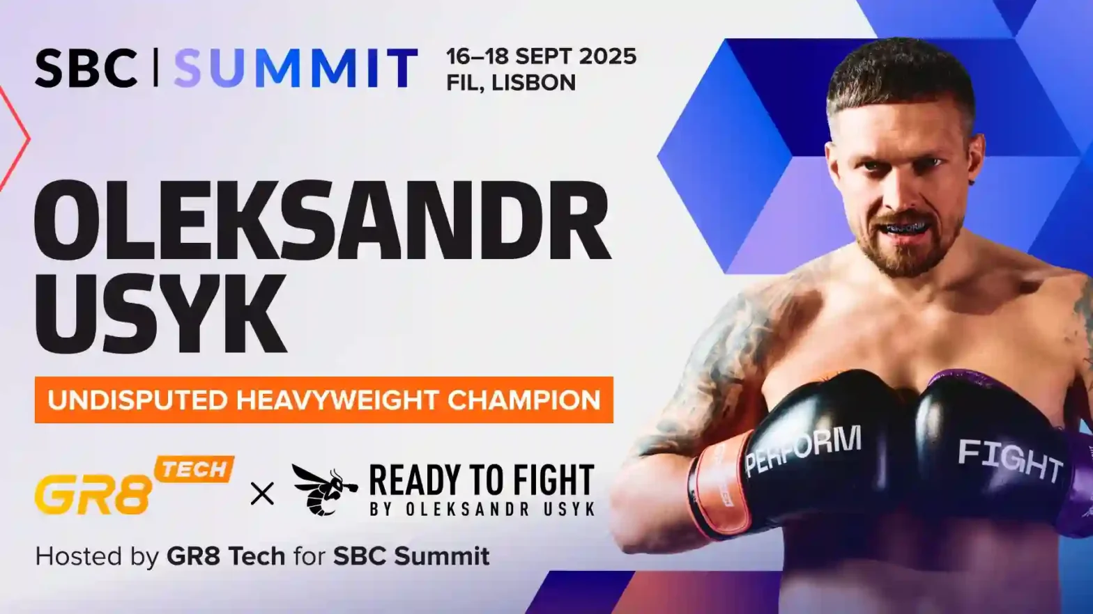 Legenda tinju Oleksandr Usyk akan menjadi bintang utama SBC Summit 2025 bersama para pemimpin bisnis dan olahraga