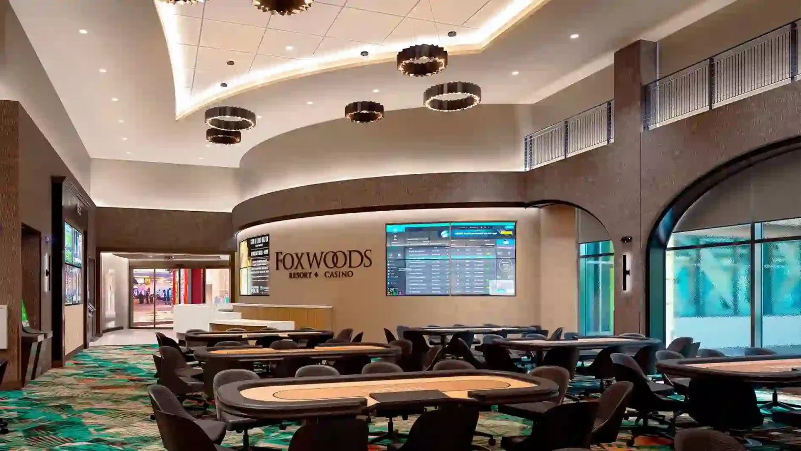 Kasino Foxwoods Resort Connecticut membuka ruang poker baru di The Fox Tower