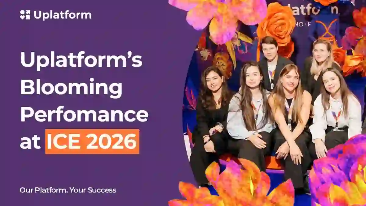 Uplatform menarik banyak pengunjung dengan stan interaktif di ICE Barcelona 2026